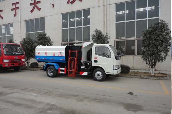 東風福瑞卡密封式垃圾車 掛桶垃圾車 東風福瑞卡密封式垃圾車 掛桶垃圾車