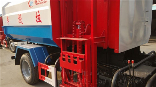 鐵制掛桶提升機(jī)構(gòu)圖片展示，主要是掛勾區(qū)別
