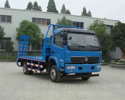 國四中汽東風(fēng)藍(lán)牌平板運(yùn)輸車