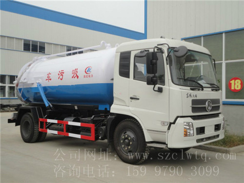 12方國四東風(fēng)天錦吸污車圖片展示