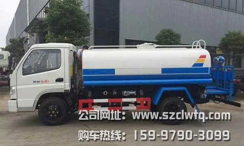 時風2噸國四灑水車