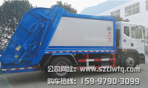 10-12方東風(fēng)多利卡D9壓縮式垃圾車