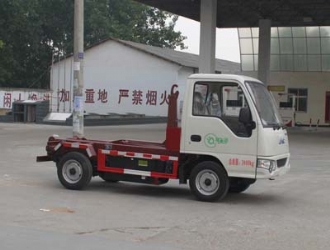 江淮純電動(dòng)車(chē)廂可卸式垃圾車(chē)