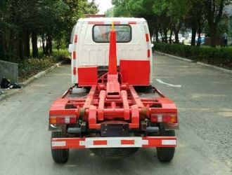 江淮純電動(dòng)車(chē)廂可卸式垃圾車(chē)
