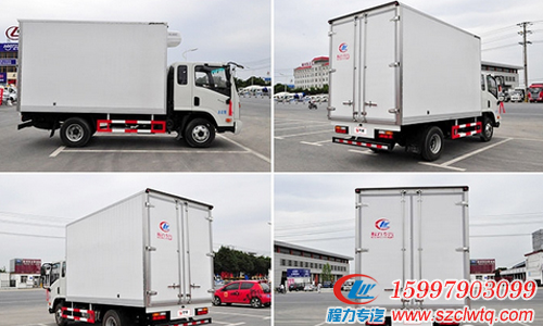 大運奧普力排半冷藏車