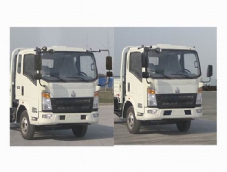 國五重汽豪沃平板運輸車