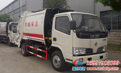 東風(fēng)小多利卡國(guó)五壓縮式垃圾車