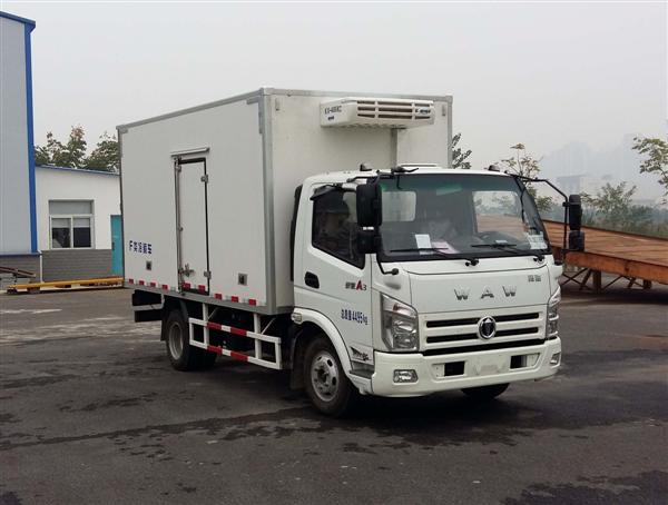 五征國五奧馳冷藏車