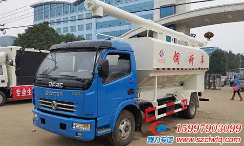 東風(fēng)多利卡12方國(guó)五散裝飼料運(yùn)輸車