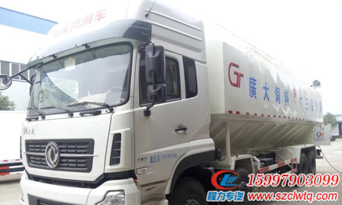 國(guó)五東風(fēng)天龍前四后八飼料車(chē)