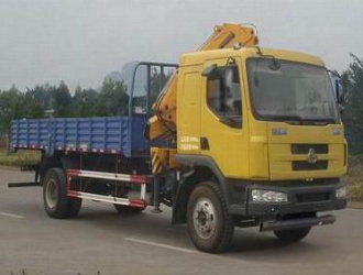 國五東風柳汽6.3噸隨車吊（直臂或折臂）