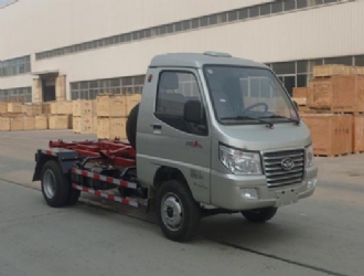 國五唐駿賽菱3方后雙輪車廂可卸式垃圾車（汽油）