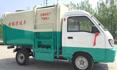 LTF-4-1400電動四輪掛桶式垃圾車 LTF-4-1400電動四輪掛桶式垃圾車