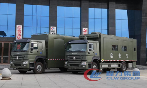 程力后勤保障車專業(yè)廠精心打造的軍用宿營車，深受部隊(duì)官兵的喜愛。