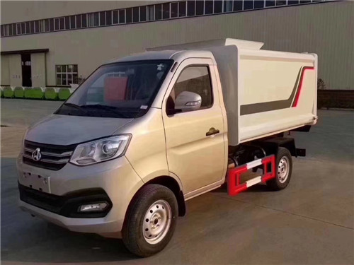 國六長安3-4方自裝卸式垃圾車圖片