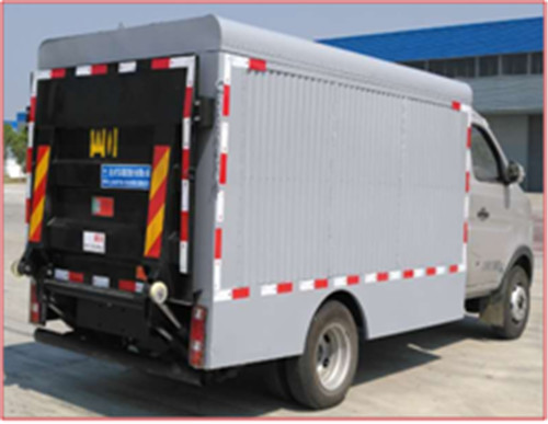 電動環(huán)衛(wèi)垃圾車-密閉式桶裝垃圾運輸車