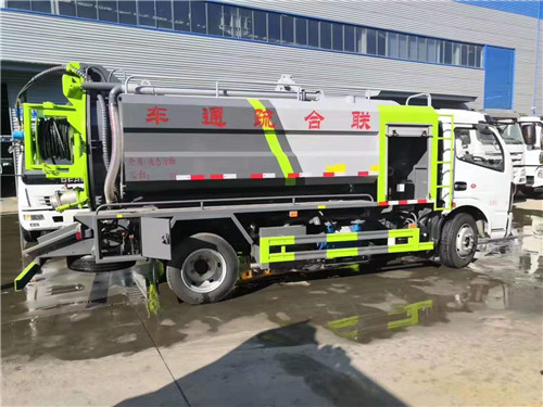 新下線國六東風(fēng)大多利卡D7清洗吸污車