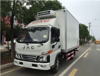 國(guó)六江淮駿鈴V5藍(lán)牌4.03米冷藏車