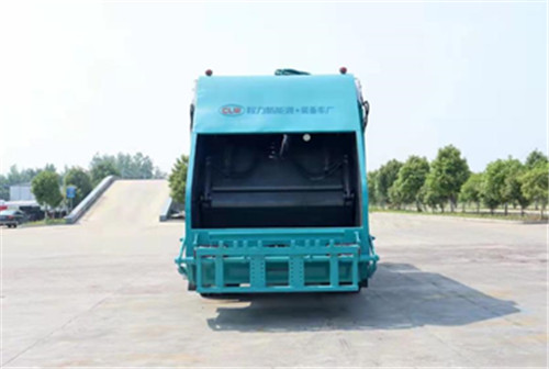 國(guó)六東風(fēng)多利卡D9壓縮式垃圾車，17方壓縮式垃圾車
