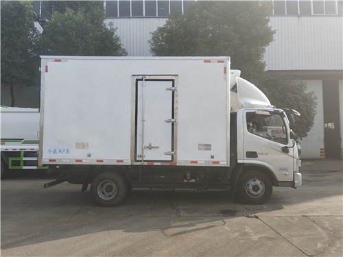 國六福田奧鈴速運藍牌4.1米冷藏車