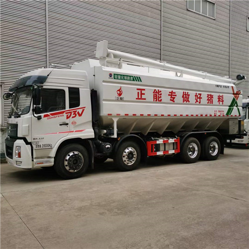 東風(fēng)暢行國六四軸散裝飼料車 東風(fēng)暢行國六四軸散裝飼料車