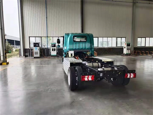 國六陜汽4方純電動車廂可卸式垃圾車
