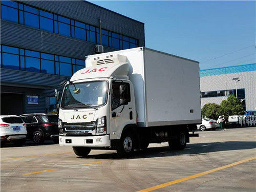 江淮威鈴K5藍(lán)牌4.2米冷藏車