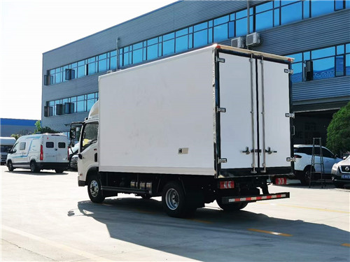江淮威鈴K5藍(lán)牌4.2米冷藏車