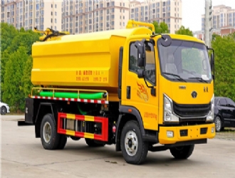 國(guó)六重汽豪曼10方清洗吸污車