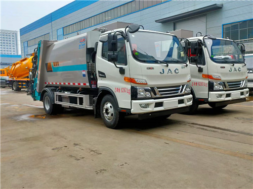 江淮駿鈴V5壓縮垃圾車7.2方