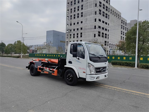 國六南駿6-7方車廂可卸式垃圾車可進(jìn)地下室